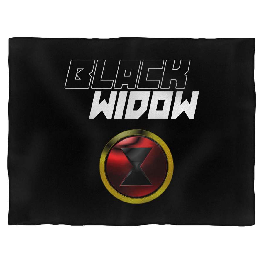 Avengers Black Widow Logo 1 Blanket