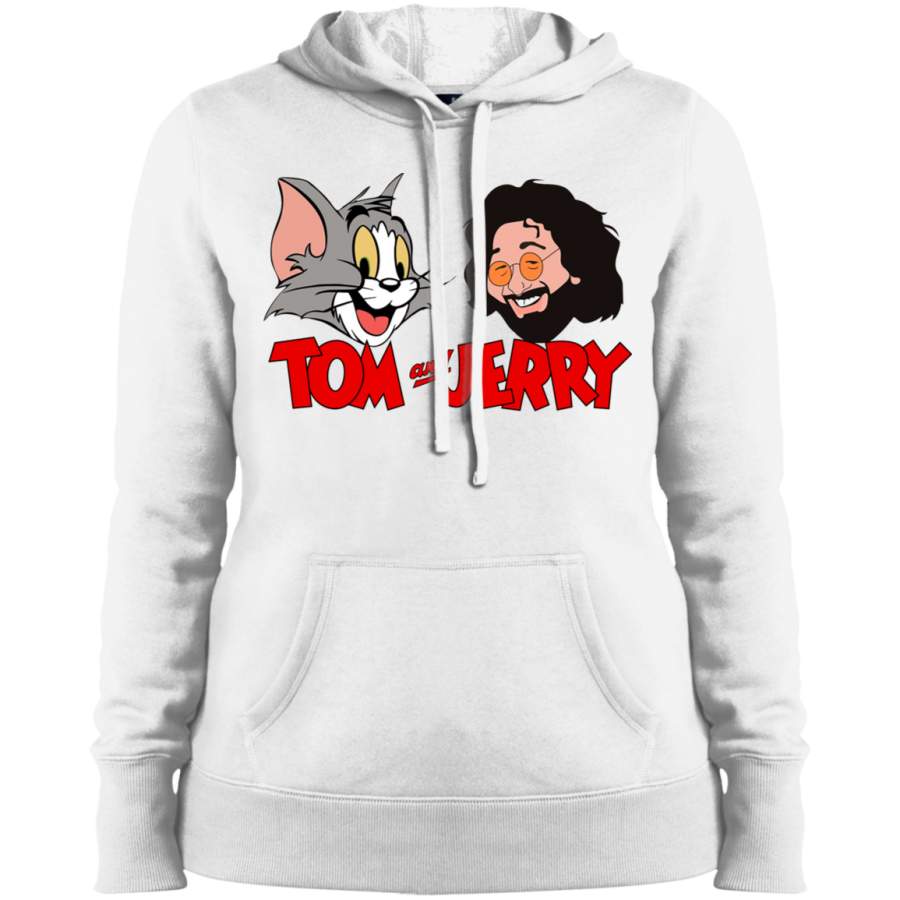 AGR Tom and Jerry Garcia Ladies’ Pullover Hooded Sweatshirt