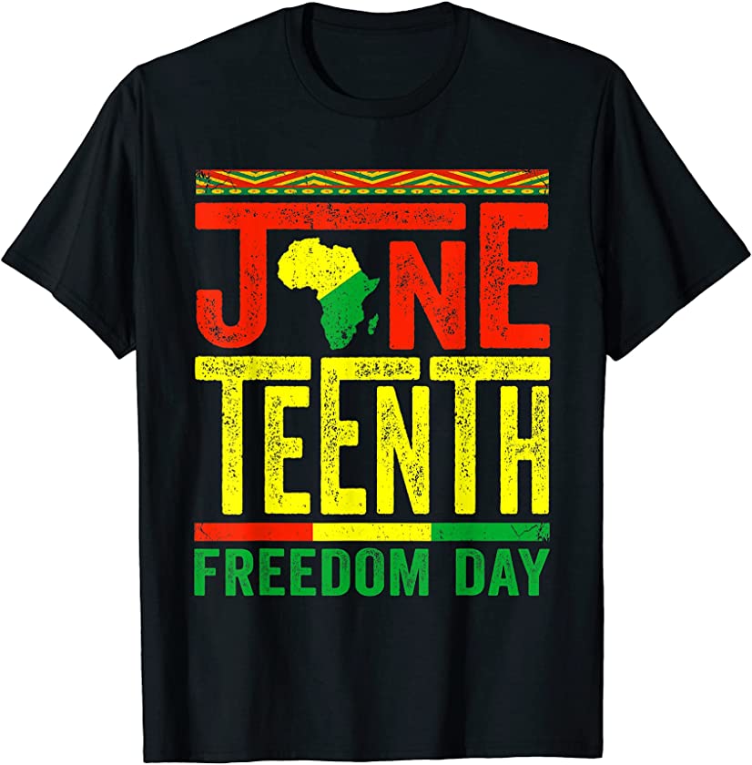 Juneteenth Day June 19 1865 Freedom Day History Black Queen T-Shirt