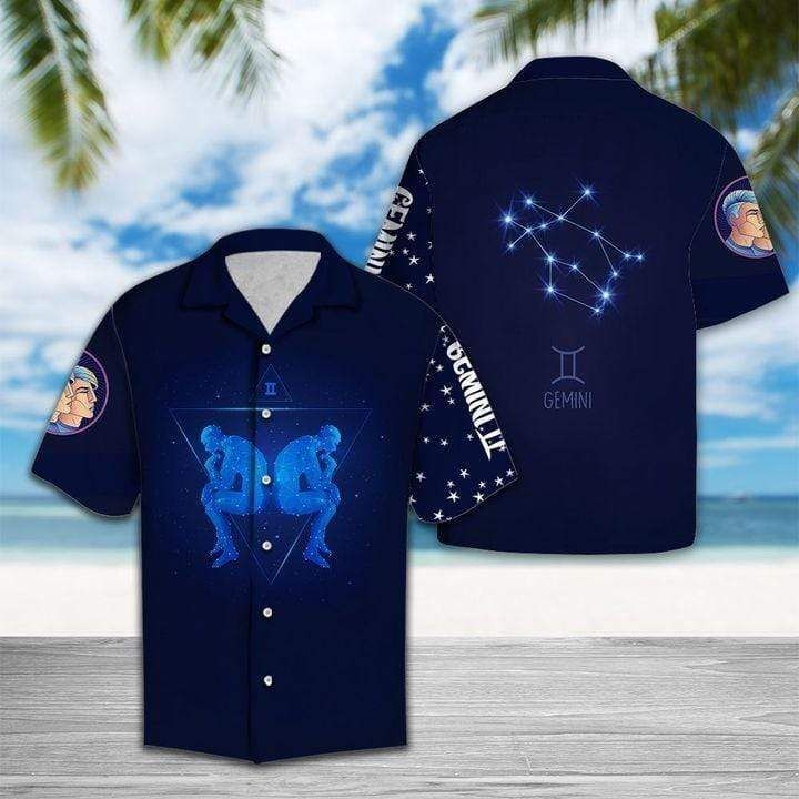 High Quality Gemini Horoscope Zodiac Hawaii Shirt Birthday Gifts Ha33462