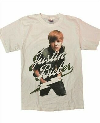 Vintage Justin Bieber Tour Shirt 4078