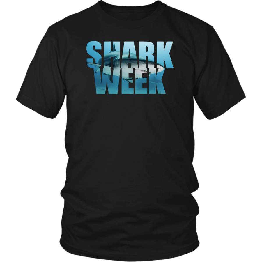 Shark Week Aquatic Shark shirts