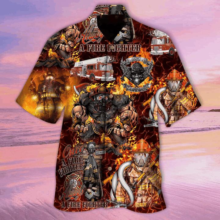 Firefighter Hawaii Shirt For Men Women Adult Ha25039