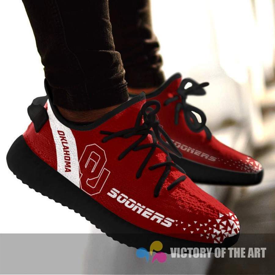 Line Logo Oklahoma Sooners Sneakers As Special Shoes