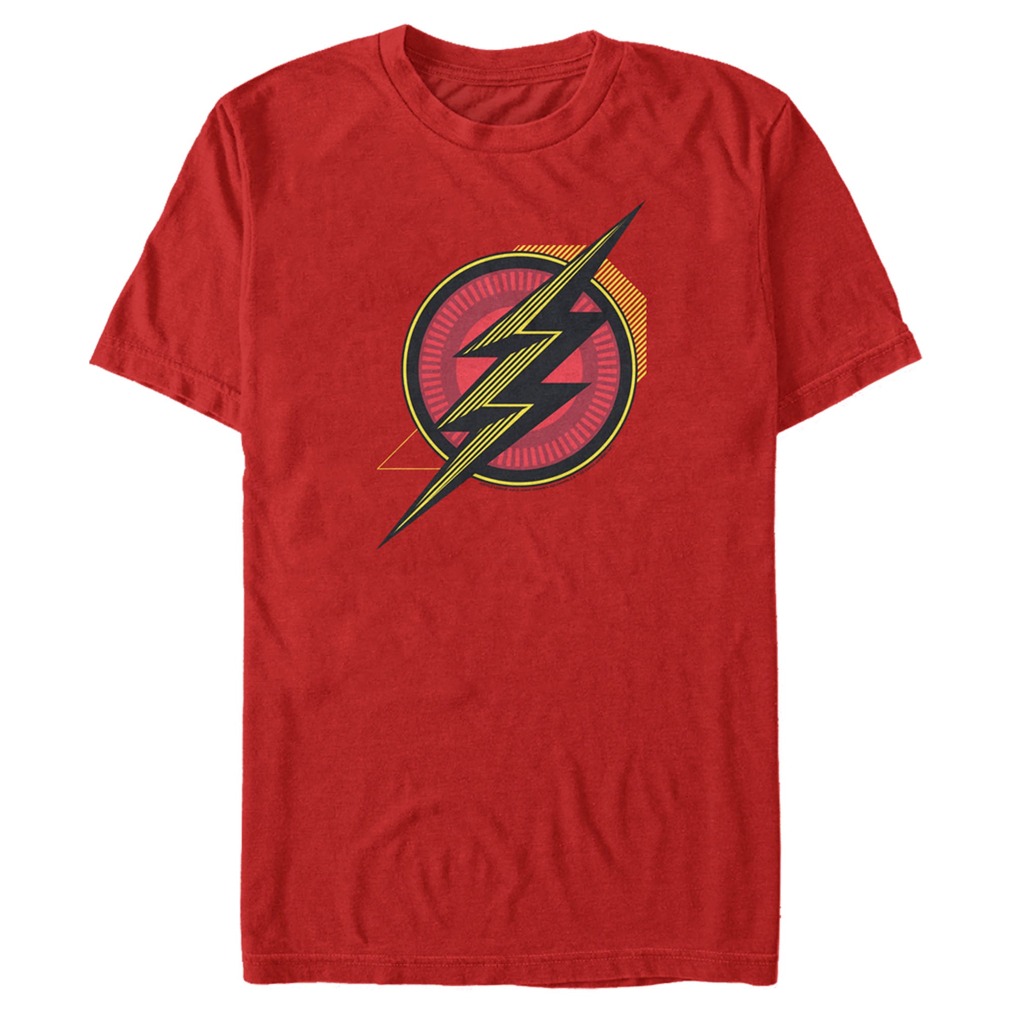 Zack Snyder Justice League Men’S The Flash Comic Logo  T-Shirt