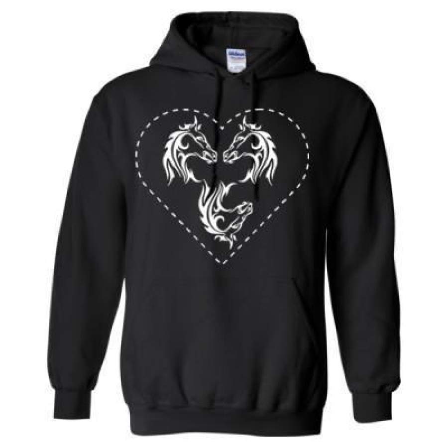 AGR 3 Horse Hearts – Heavy Blend™ Hooded Sweatshirt