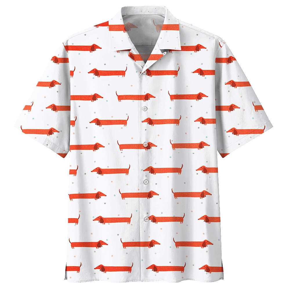 Dachshund Hawaii Shirt Ha90971