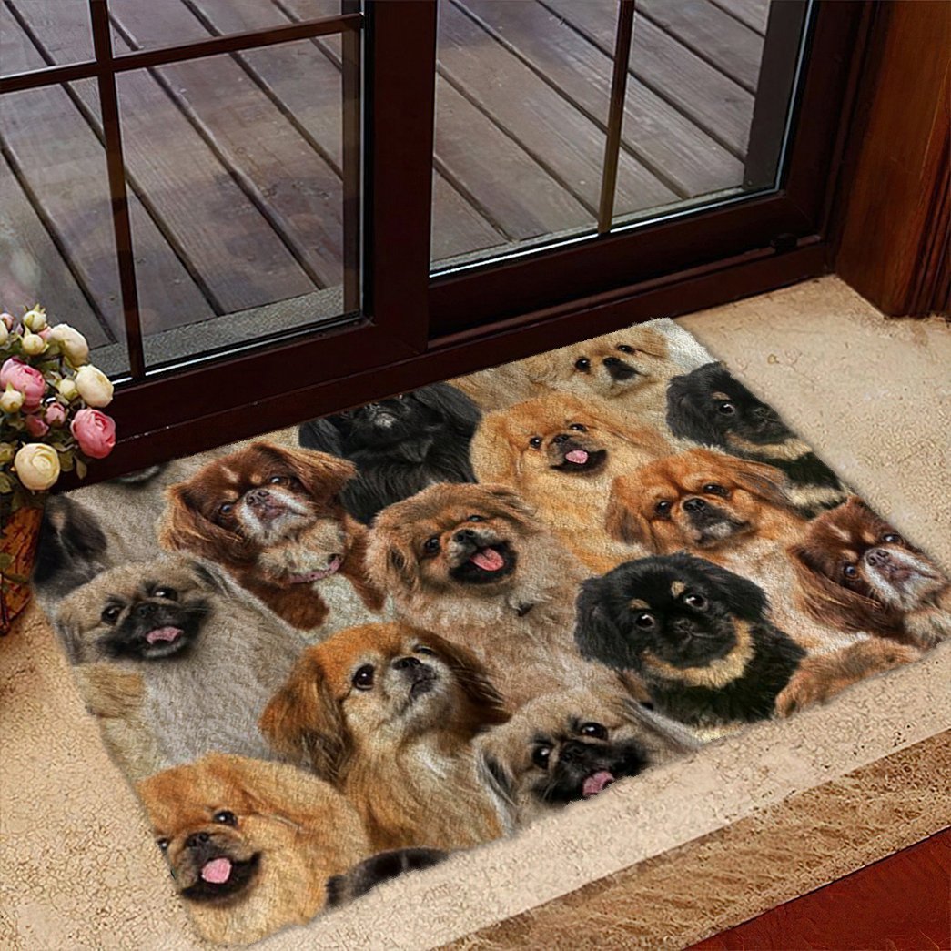 Tmarc Tee A Bunch Of Pekingeses Doormat