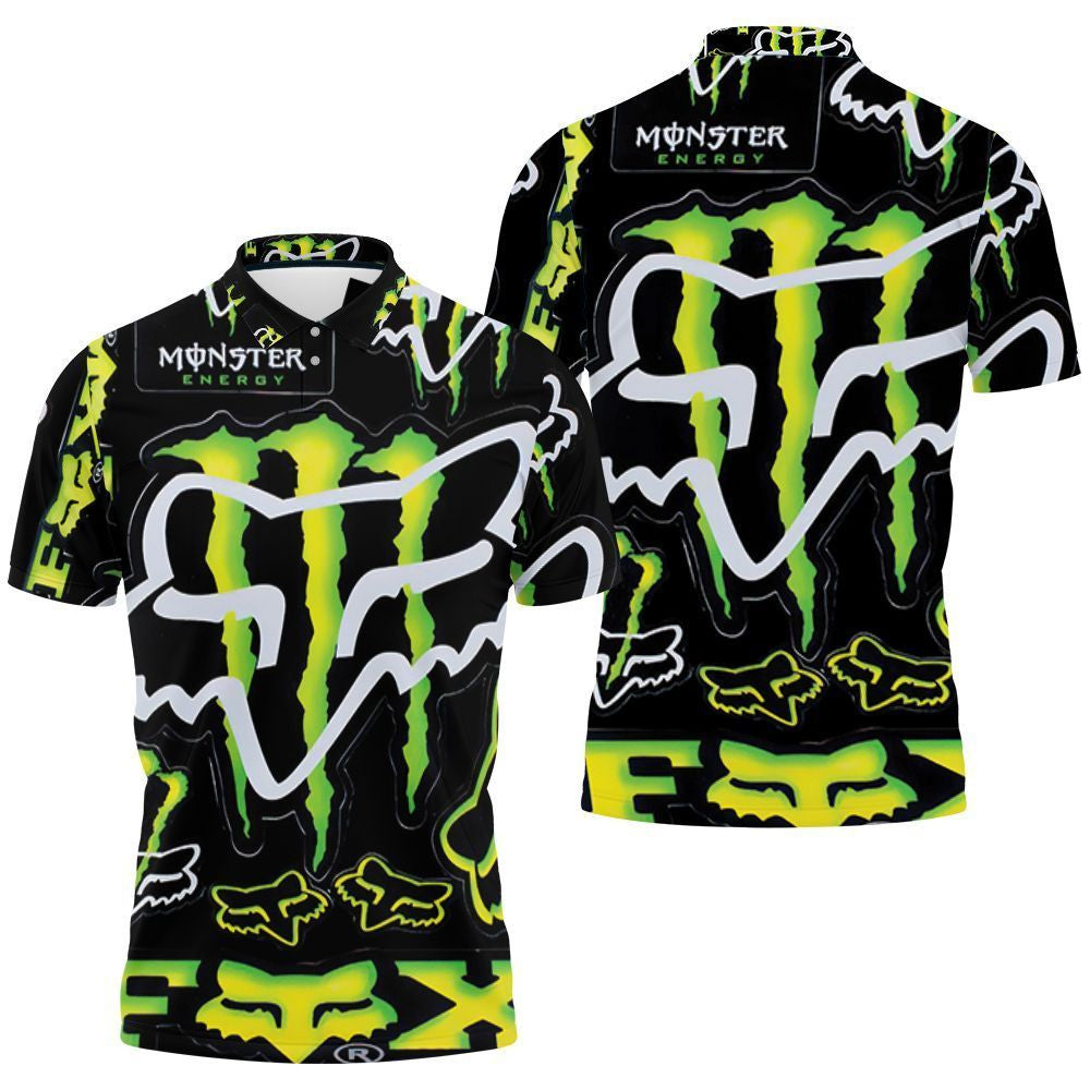 Monster Energy Logo For Lovers 3D Polo Shirt, Jersey – KreamShirt