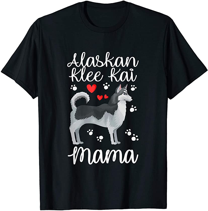 Alaskan Klee Kai Mom Cute Puppy Dog Lovers Gifts T-Shirt