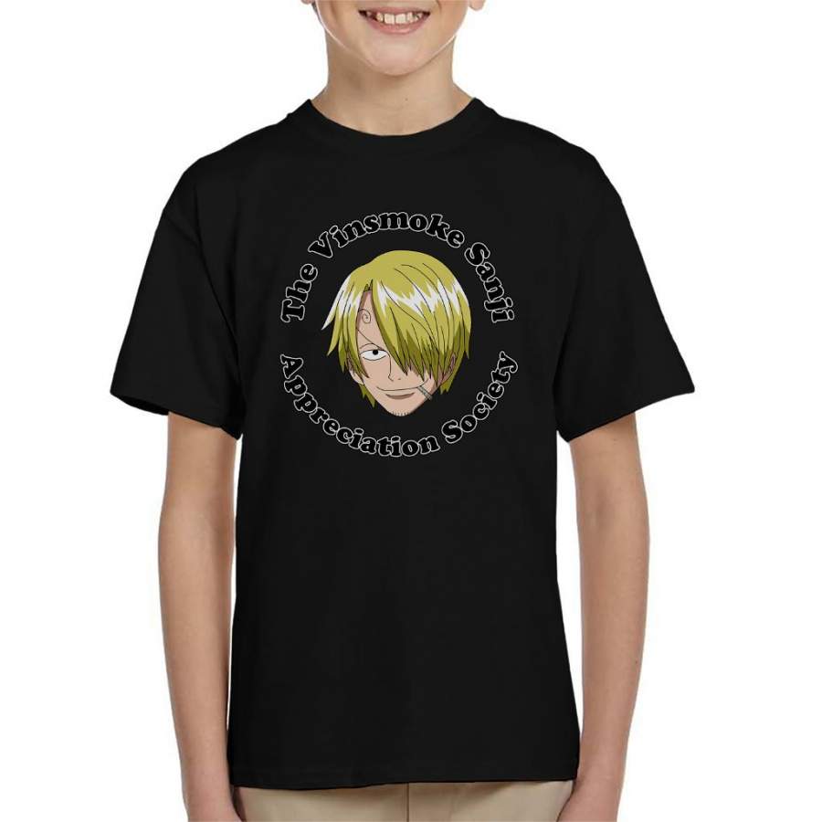 The Vinsmoke Sanji Appreciation Society One Piece Kid’s T-shirt