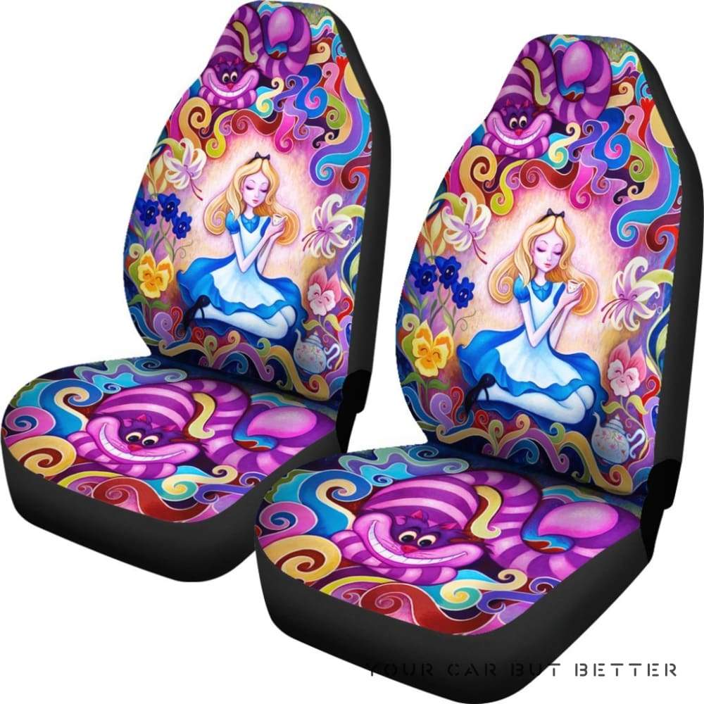 Alice Wonderland Custom Car Seat Covers 105622