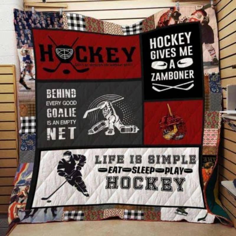 Hockey #1105-8 Blanket