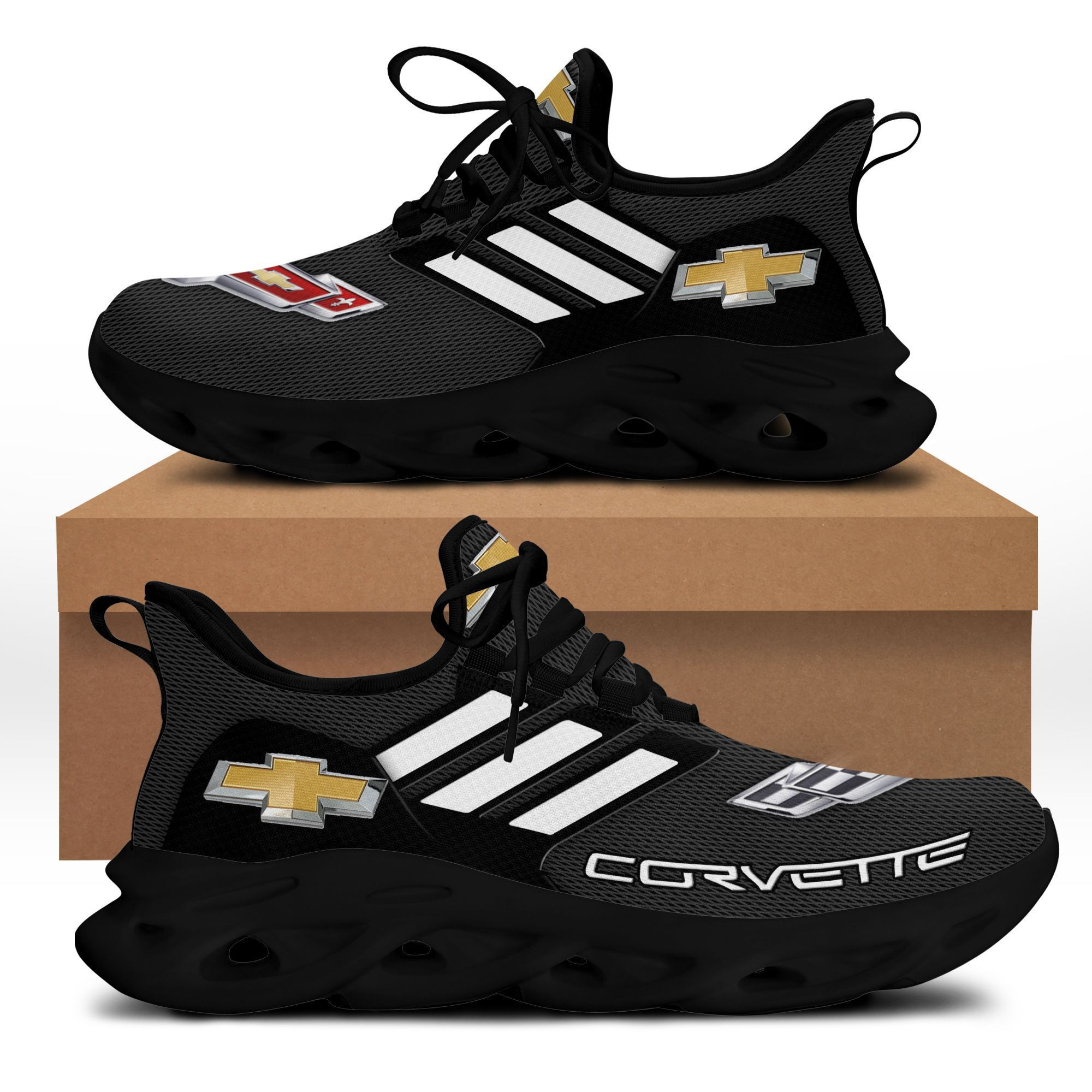 Chevrolet Corvette Bs Running Shoes Ver 4 (Black)