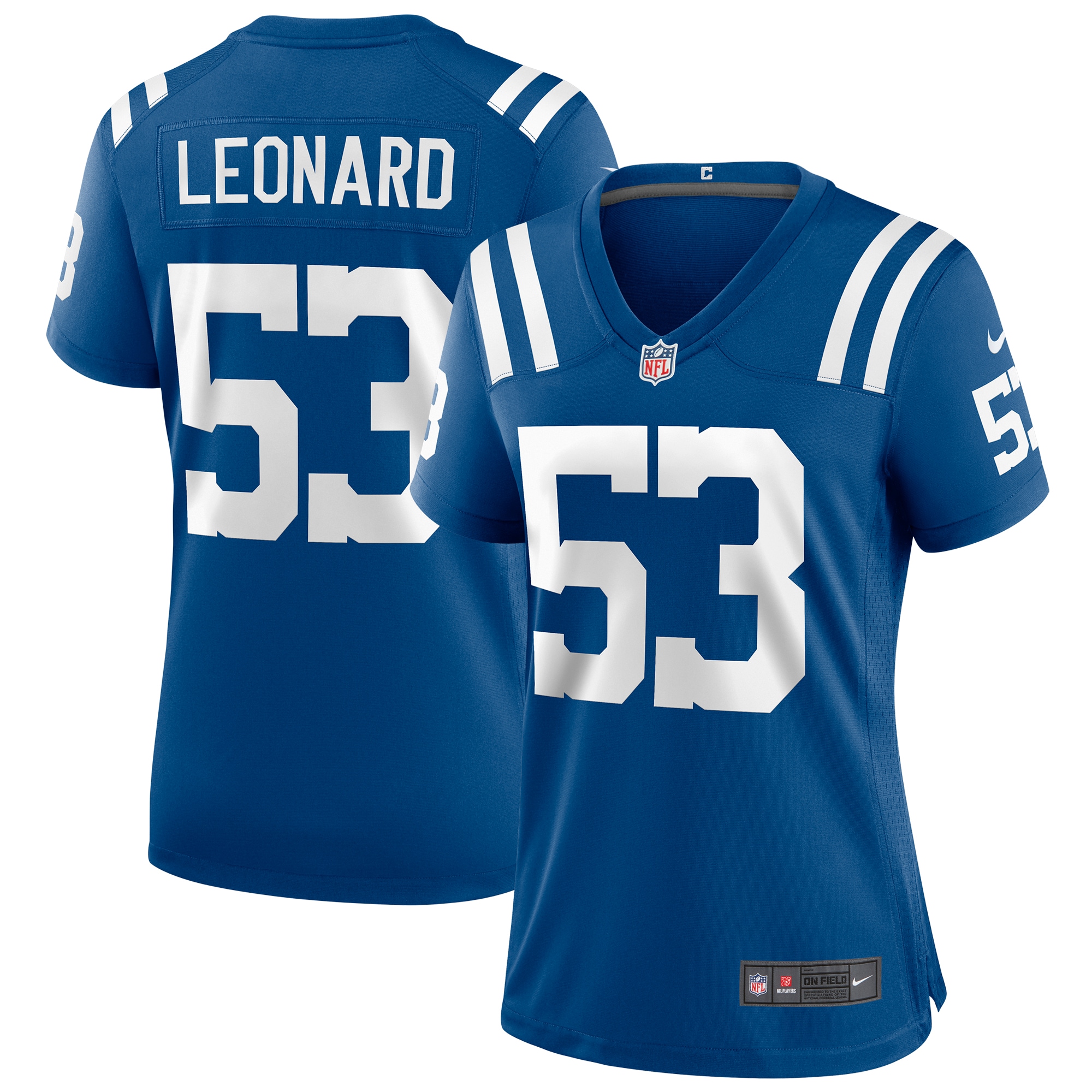 Shaquille Leonard Indianapolis Colts Women's Player Game Jersey – Royal