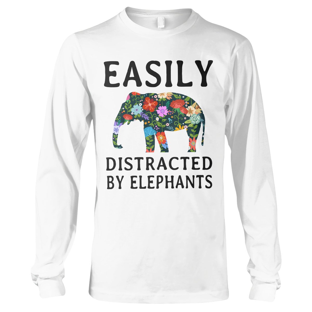 Elephant Lovers Shirt 15 Ez01 1009 Long Sleeve T-Shirt