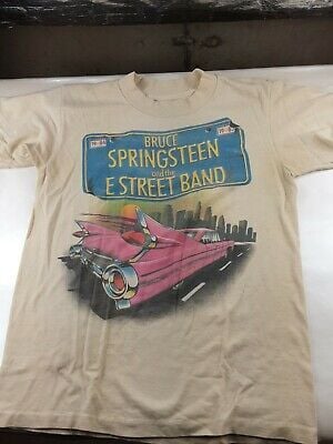 Bruce Springsteen Vintage Tour Shirt Born To Run Spectrum 1984 7033