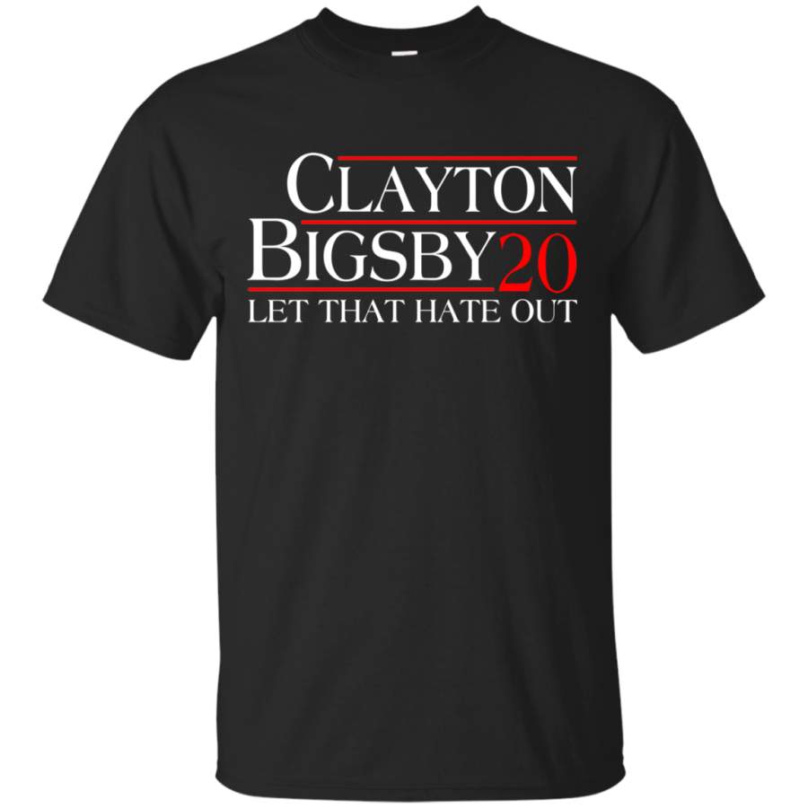 AGR Clayton Bigsby 20 Let That Hate Out Shirt, Hoodie, Tank