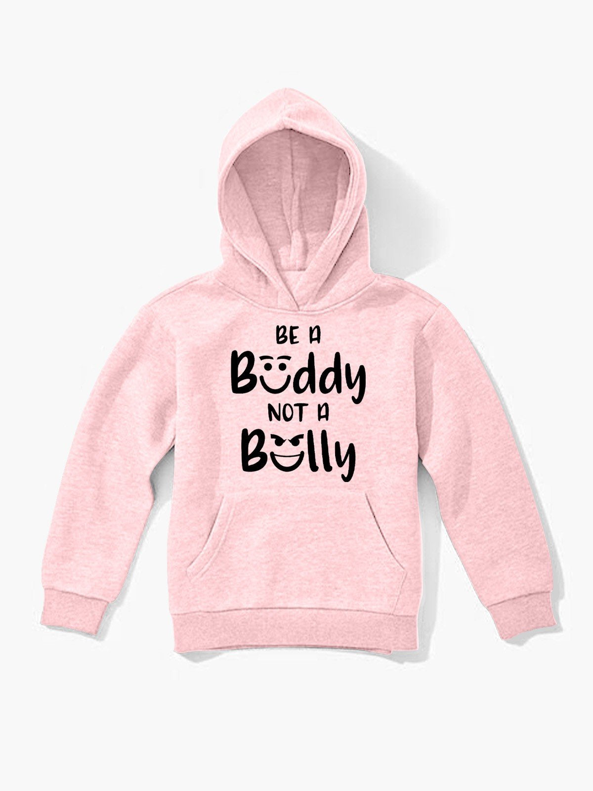Kid Girl Child Be A Buddy, Not A Bully Hoodie