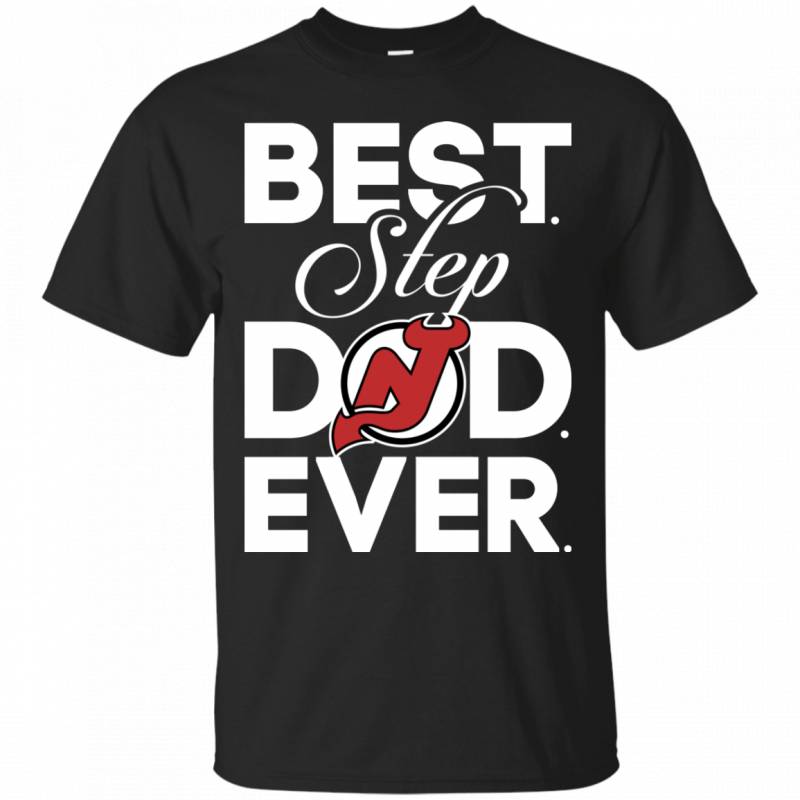 Best Step Dad Ever Shirt New jersey devils