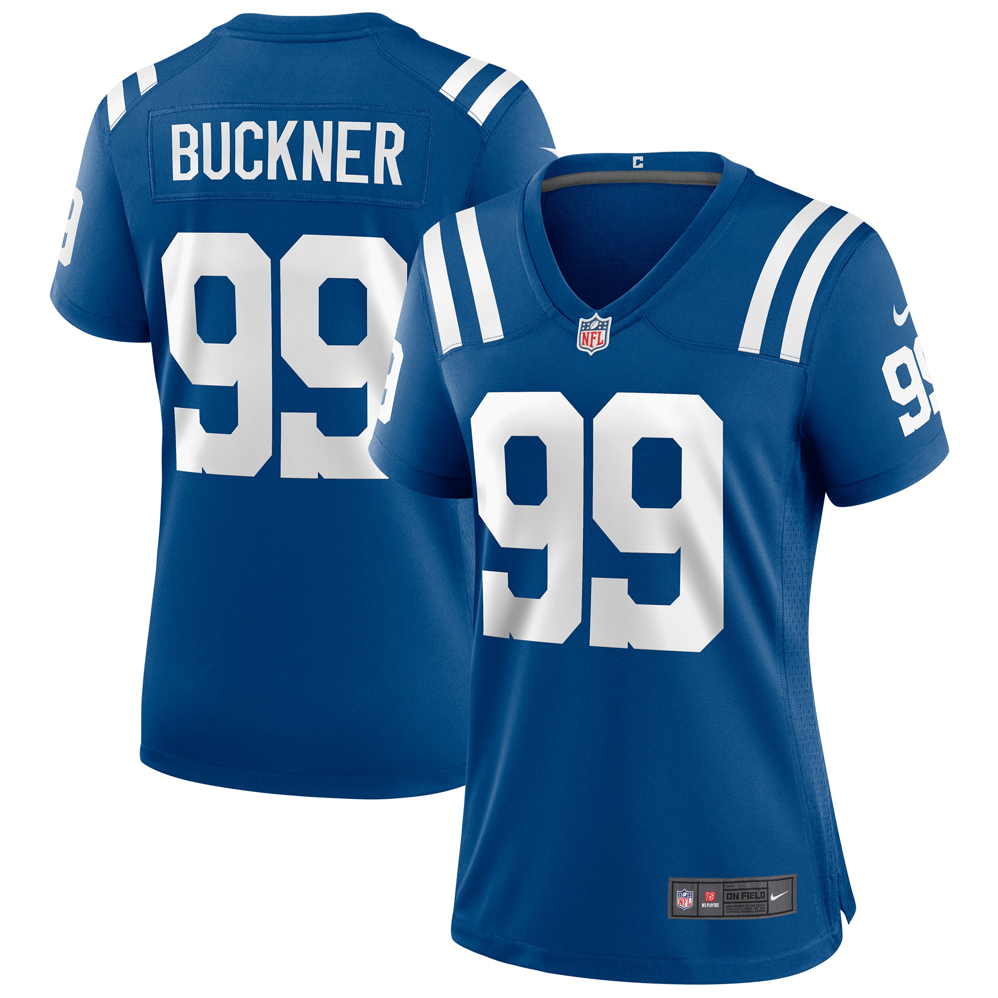 Women’s Indianapolis Colts DeForest Buckner Royal Game Player Jersey