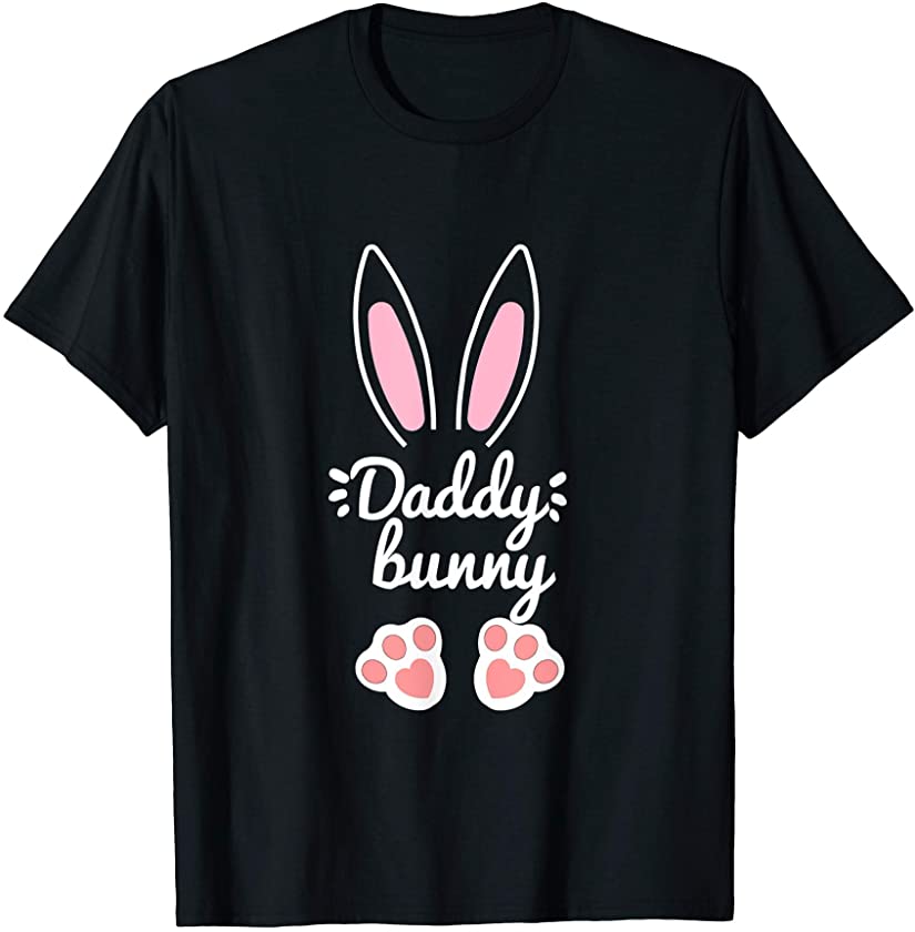 Mens I’m The Daddy Bunny Matching Family Easter Party hunting T-Shirt