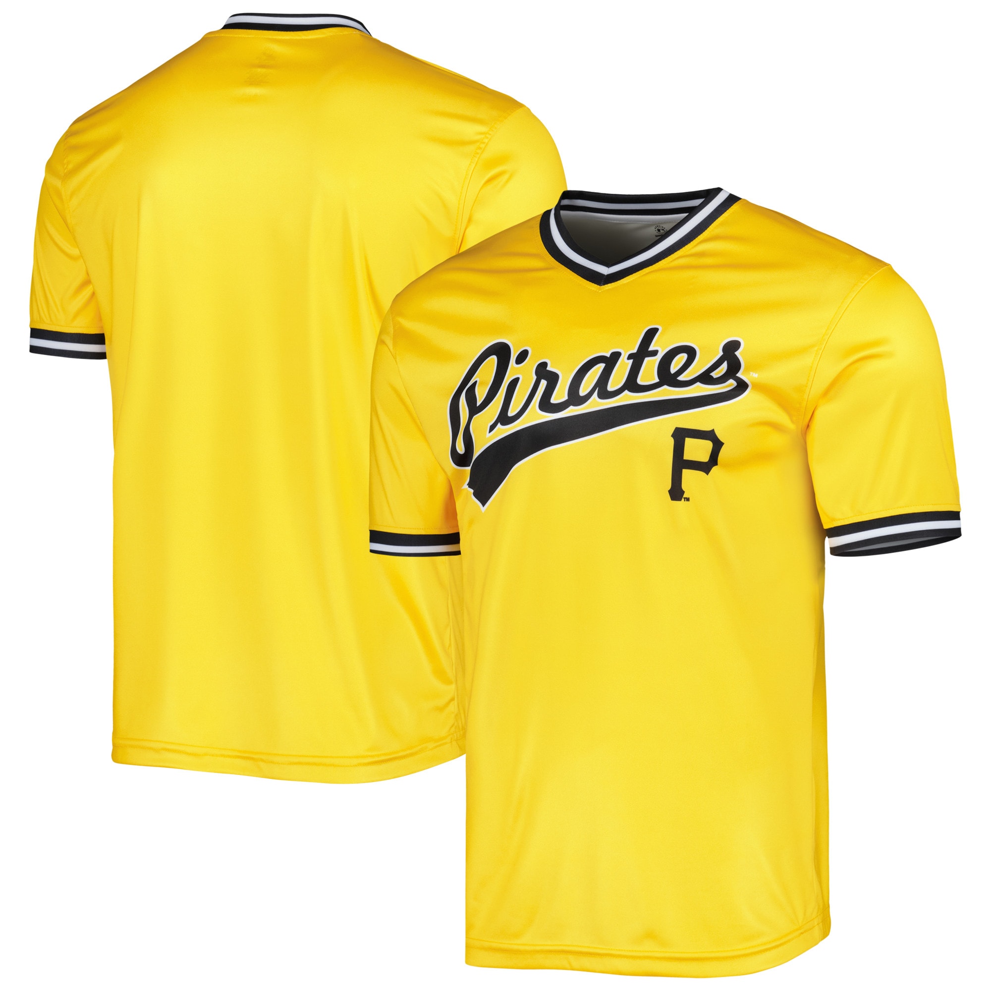 Pittsburgh Pirates Stitches Cooperstown Collection Team Jersey – Gold