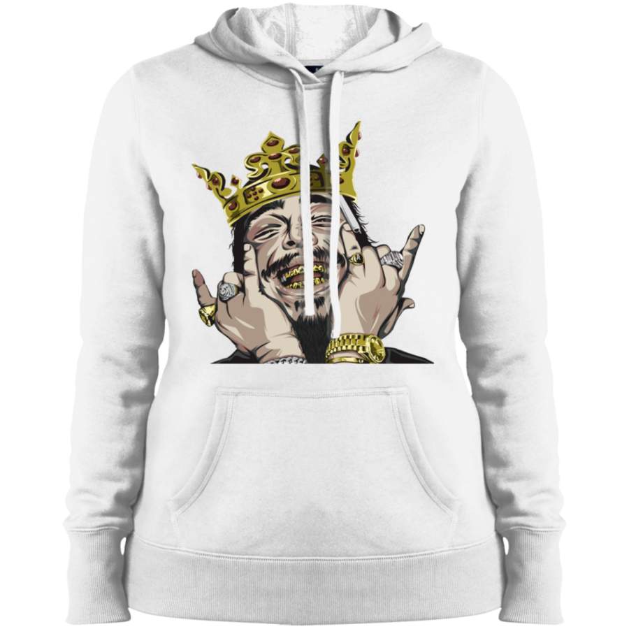 AGR Notorious Post Malone Ladies’ Pullover Hooded Sweatshirt