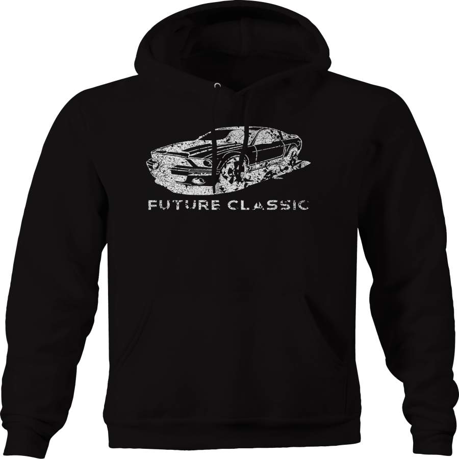 American Muscle Sportscar Shelby GT V8 Racing Hoodie