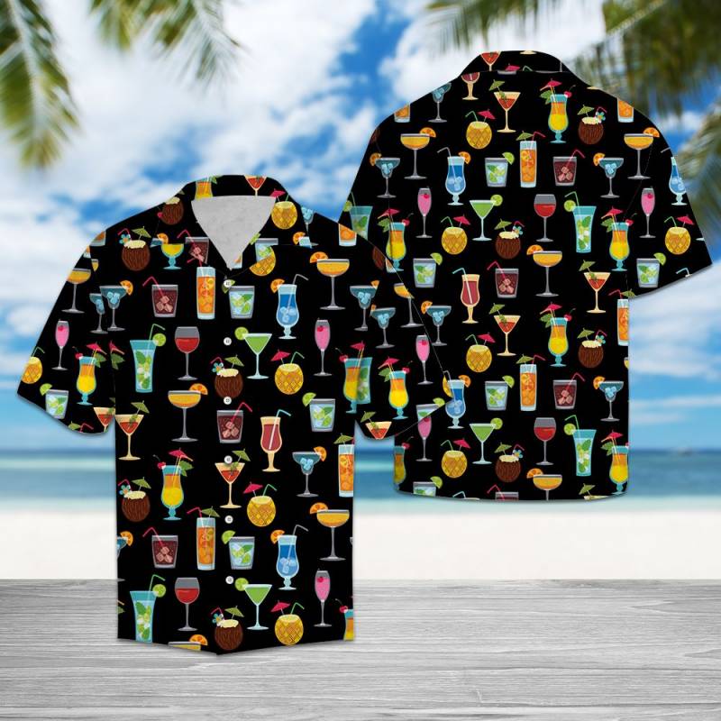 Summer Cocktails Hawaiian Shirt Ha66142