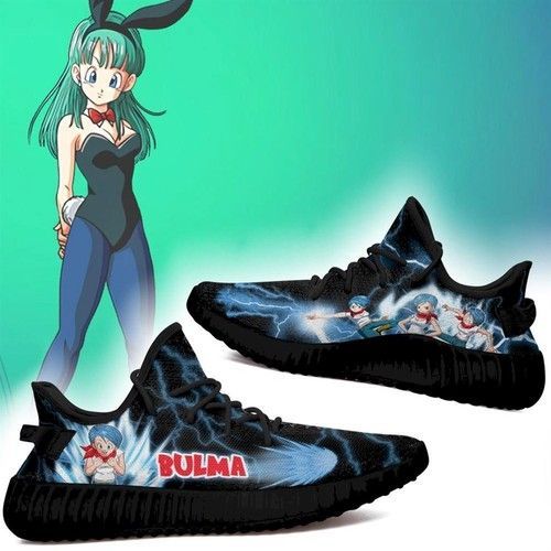 Bulma Yz Sneakers Dragon Ball Z Shoes Anime Yeezy Sneakers Shoes