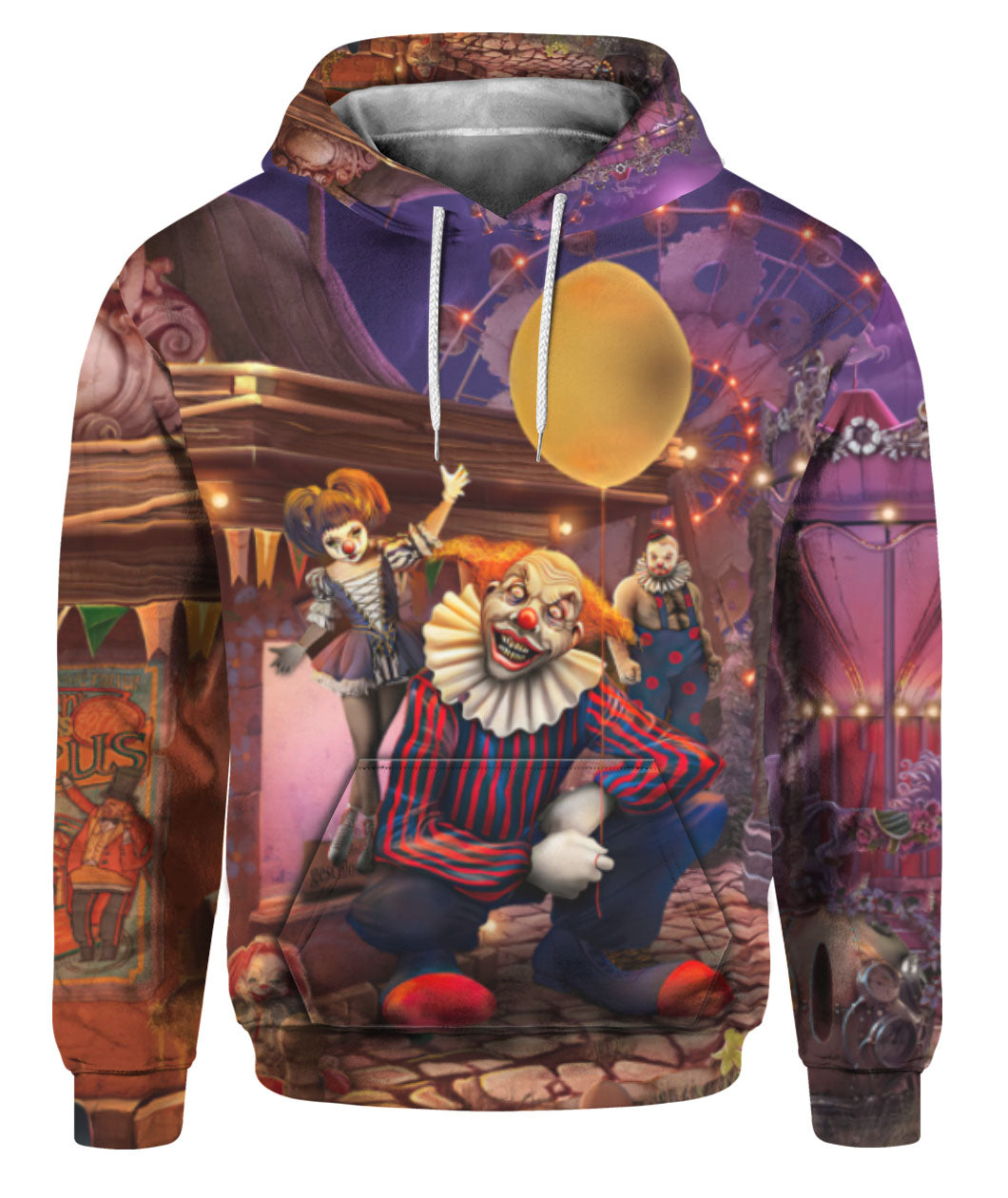 Oragontee Halloween Horror Clown 3D All Over Print | For Men & Women | Adult | Hp1305