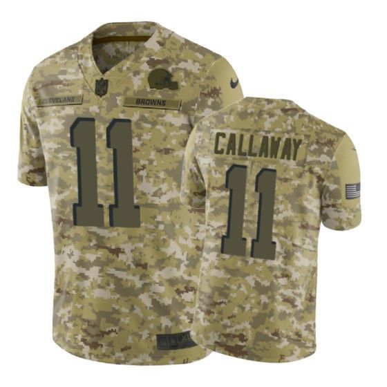 Antonio Callaway Jersey NFL Camo Cleveland Browns