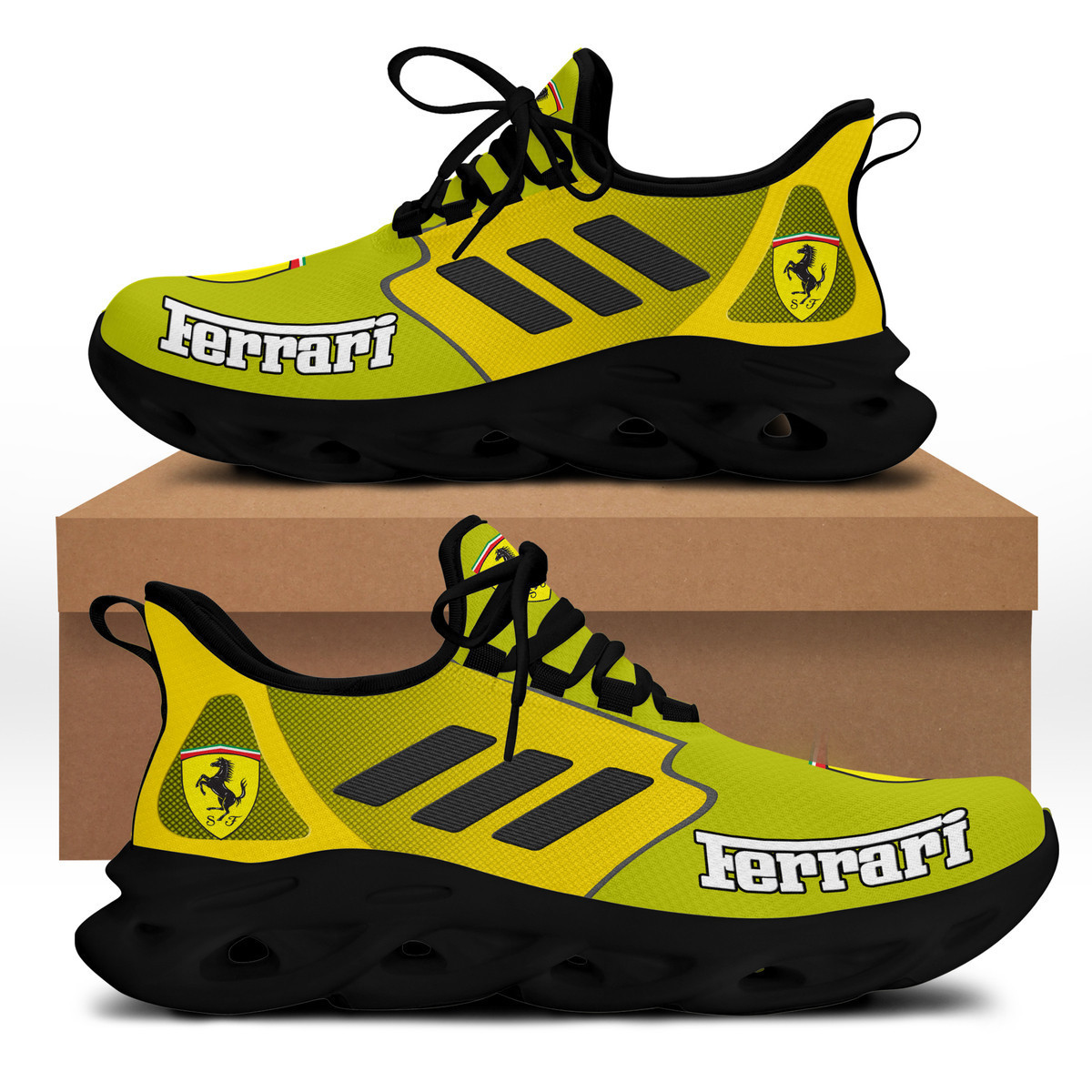 Ferrari Scuderia Max Soul Sneaker 2 – Yellow