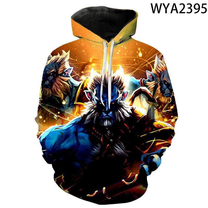 3D Printed Defense of the Ancients Hoodies – DOTA 2 Sweatshirts Pullover