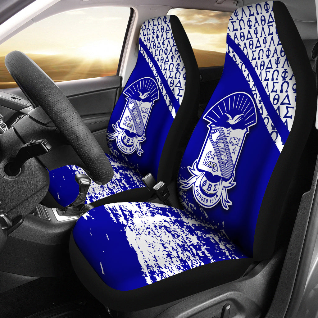 Phi Beta Sigma Fraternity, Inc. Car Seat Covers A31