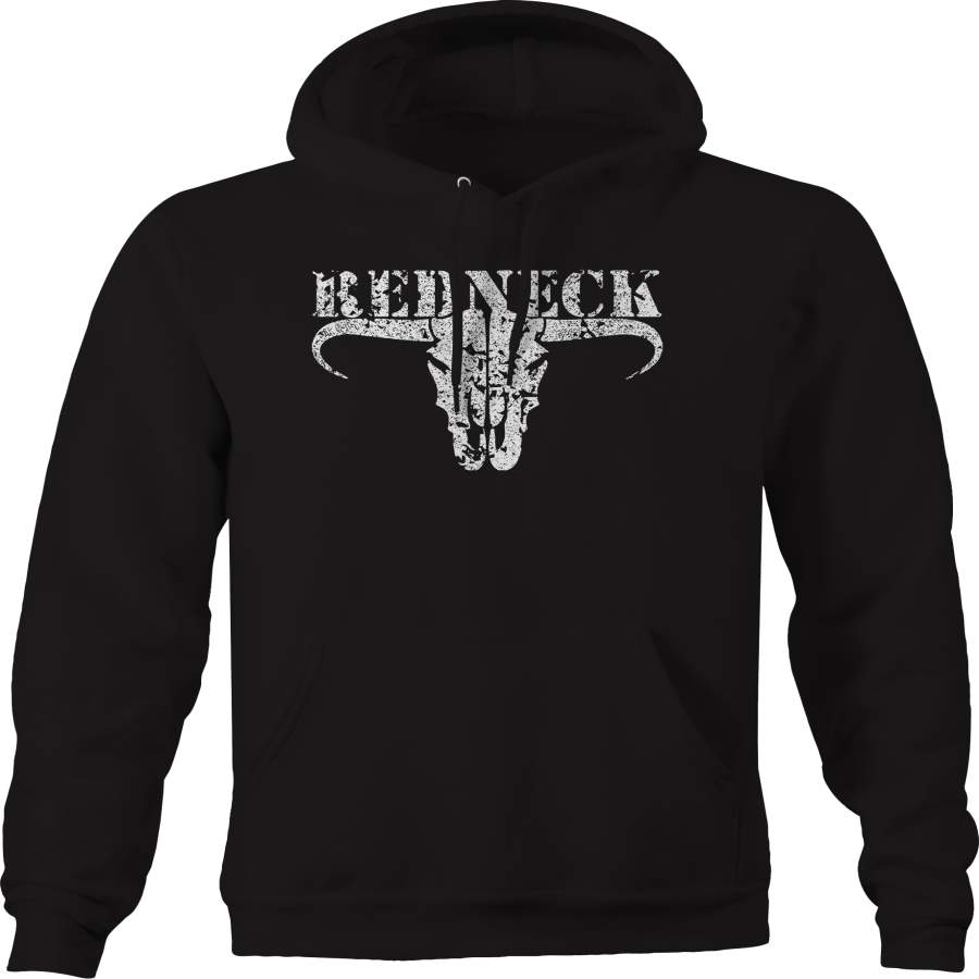 Redneck Texas Southern Bull Longhorn Country Farm Lifted Truck  Hoodie