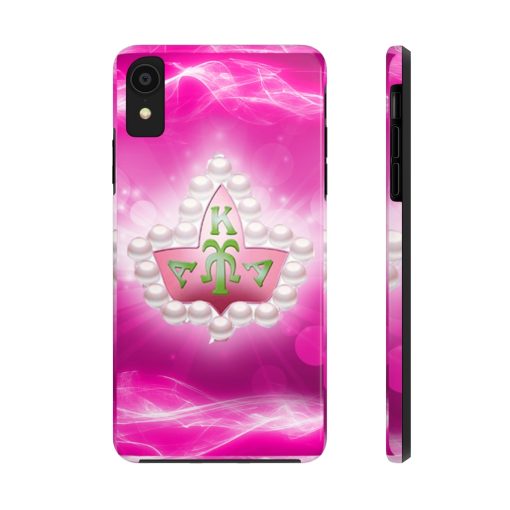 Alpha Kappa Alpha Aka Pearl Symbol Pink Background Phone Case