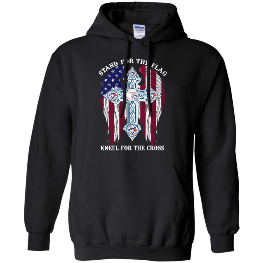 AGR Toronto Blue Jays Stand For The America Sport Flag Hoodie