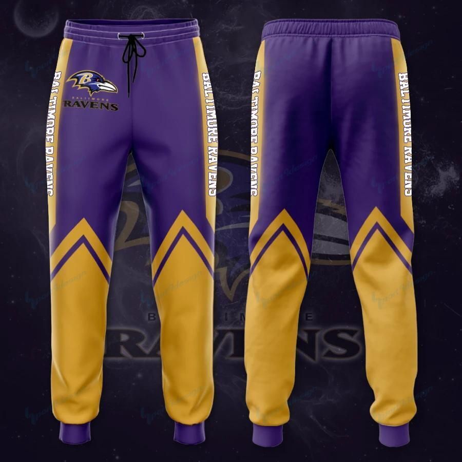 Baltimore Ravens 3D Printed pocket Sweatpant 15