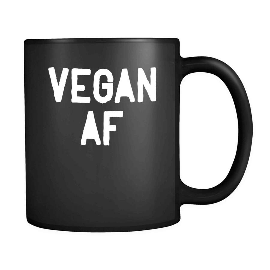 Vegan Af Vegan Vegetarian Vegan Animal Rights 11oz Mug