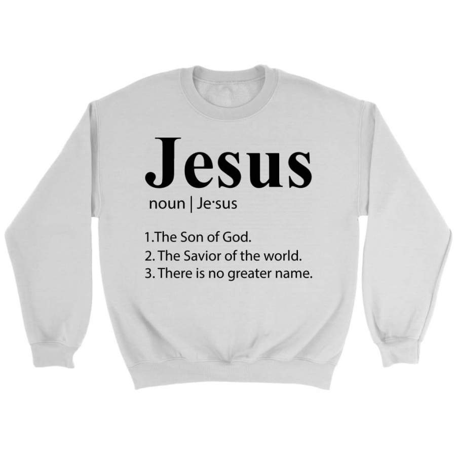 Definition of Jesus sweatshirt