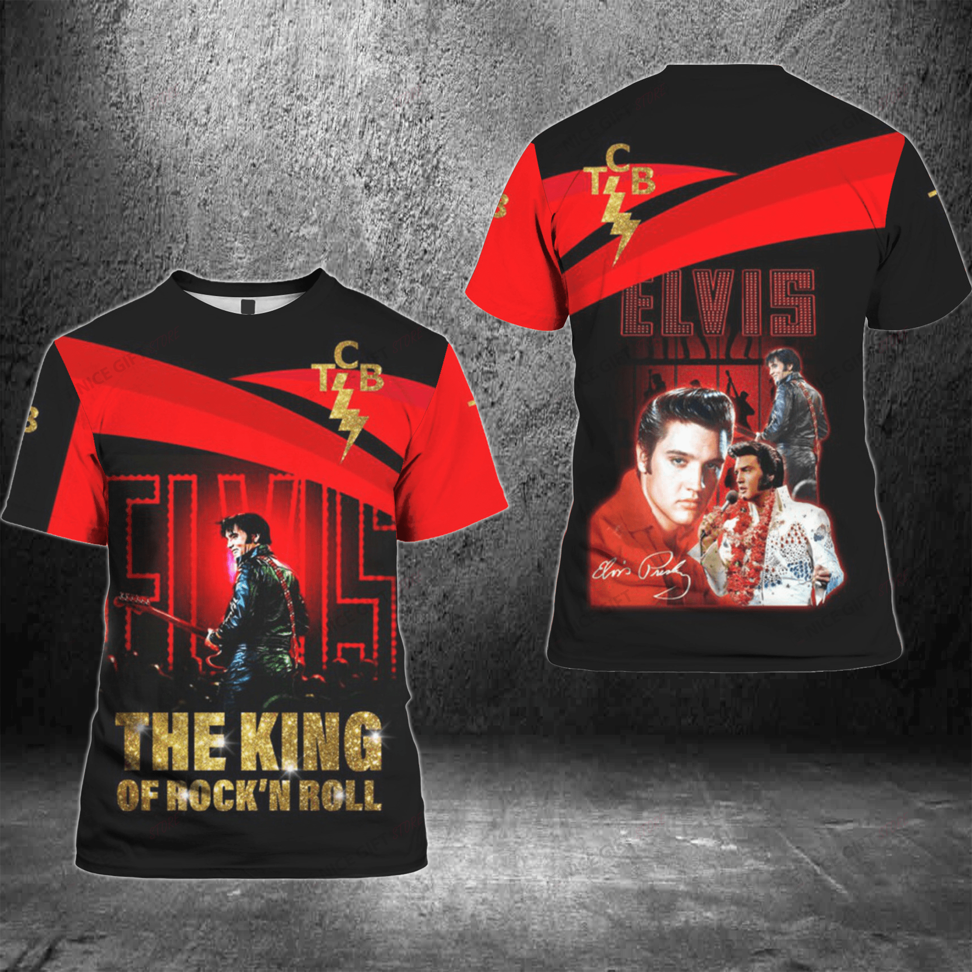 Elvis Presley 3D T-Shirt 3Ts-W5O0