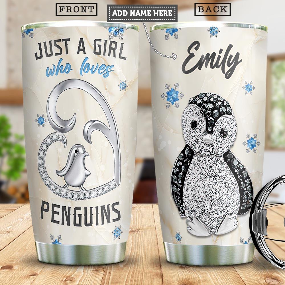 Penguin Lover Jewelry Style Personalized PYR2701011Z Stainless Steel Tumbler