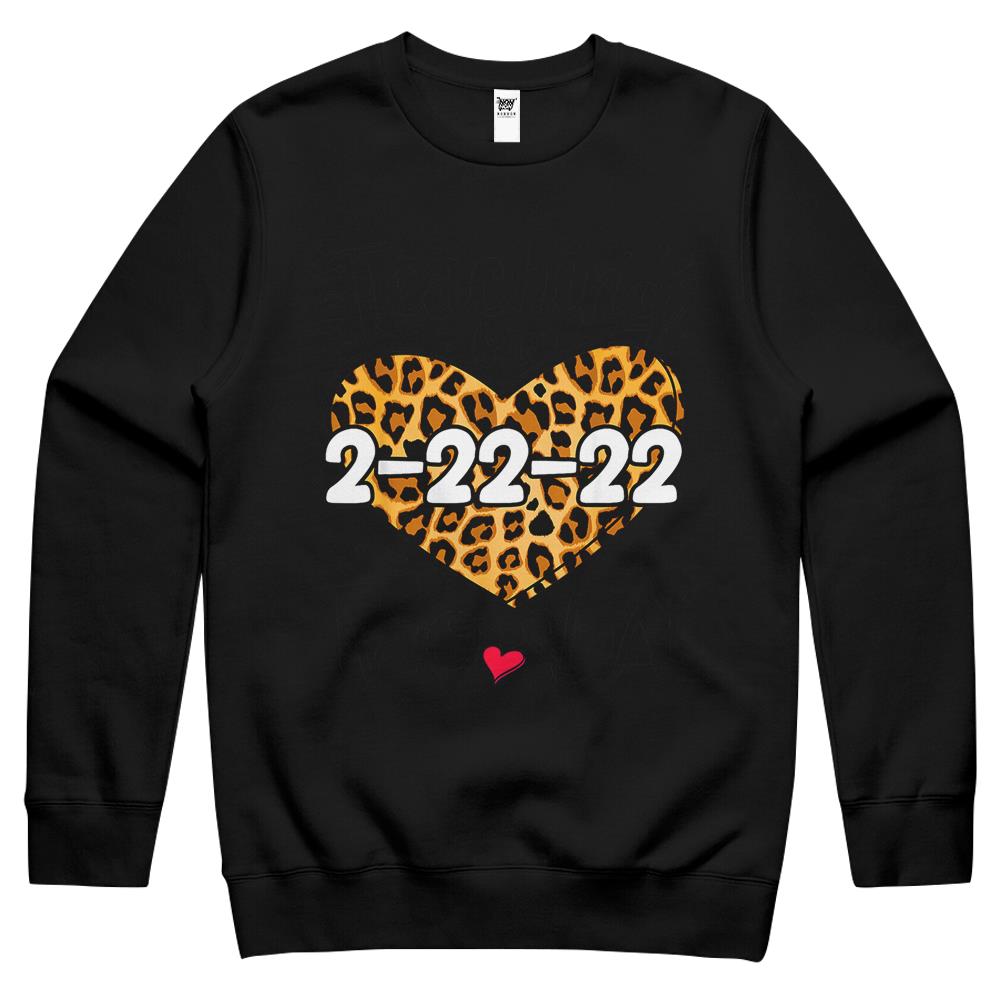 Twosday Tuesday, February 22Nd, 2022 Happy 2Nd Teacher 22222 Crewneck Sweatshirt