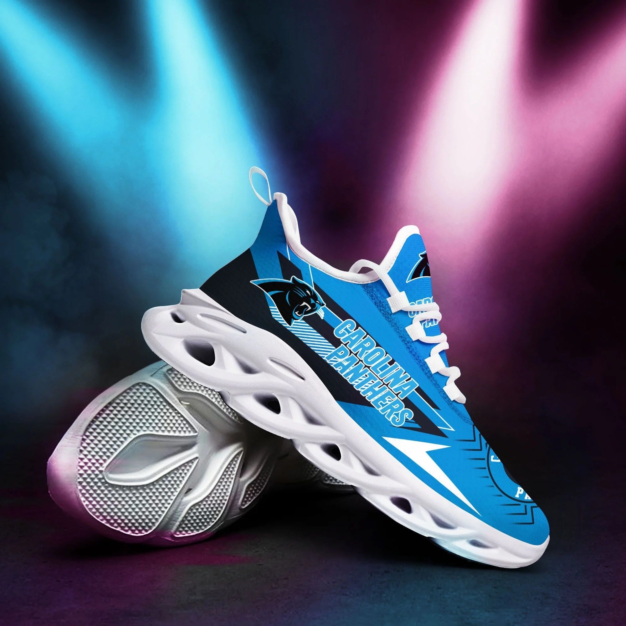 Carolina Panthers Ultra Cool Air Max Running Shoes