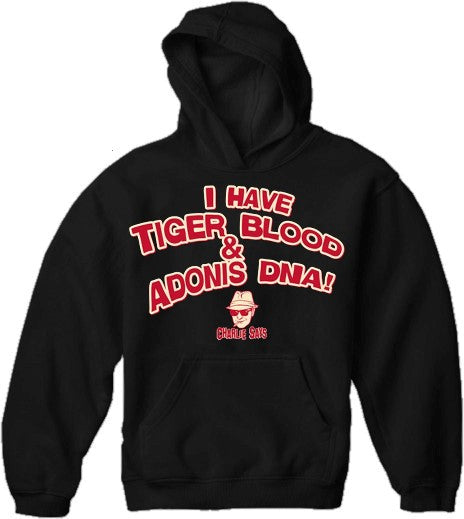 Charlie Says T-Shirts – I Have Tiger Blood! Hoodie