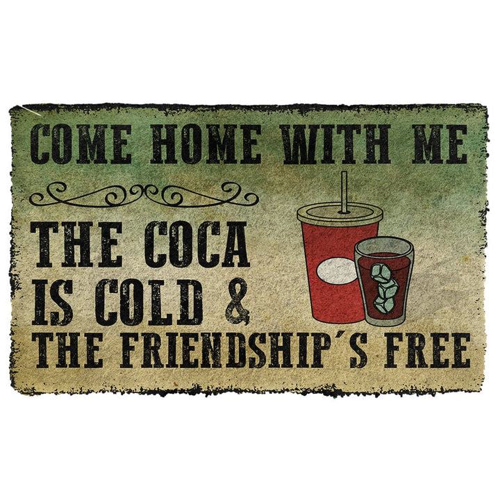 Waybackapparel Come Home With Cocoa 3D Doormat