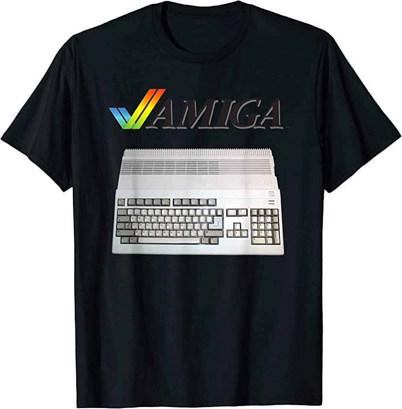 Vintage retro classic computer Amiga 80’s nerd geek T-Shirt