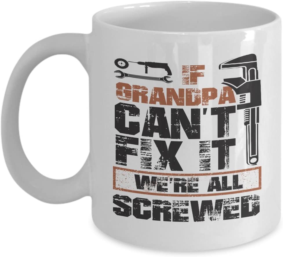 Father’S Day Mug-If Papa Can’T Fix It We’Re All Screwed Mug